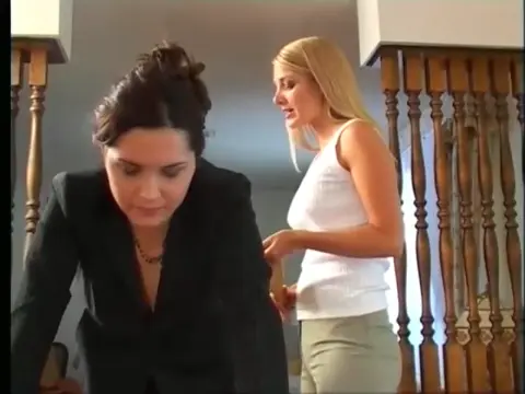 Poster: Bare Hairbrush Spanking