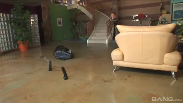 Poster: Britney Stevens And Roxy Reynolds Have A Kinky Interracial Bdsm Threesome