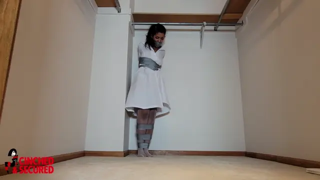 Poster: Nurse Taped, Gagged and Exposed!