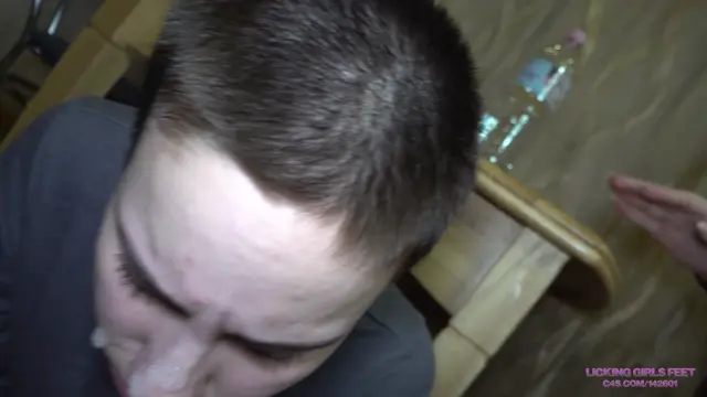 Poster: Are you thirsty, whore? (Licking Girls Feet)